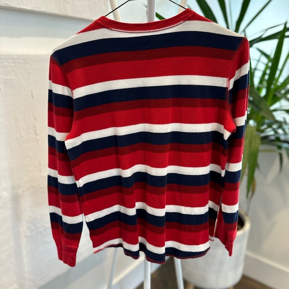 Boys Youth Long Sleeve Waffle Knit - Picture 3 of 3